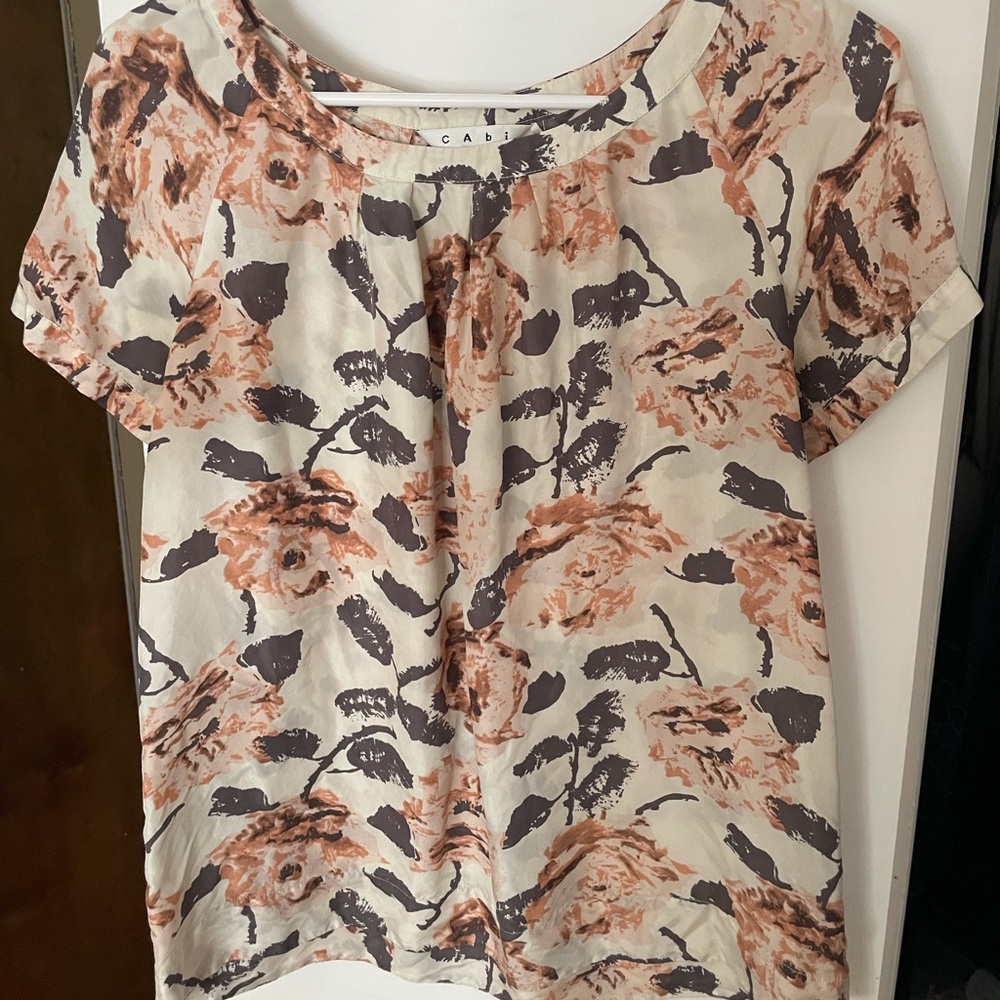 Cabi silk M ladies Rosa blouse